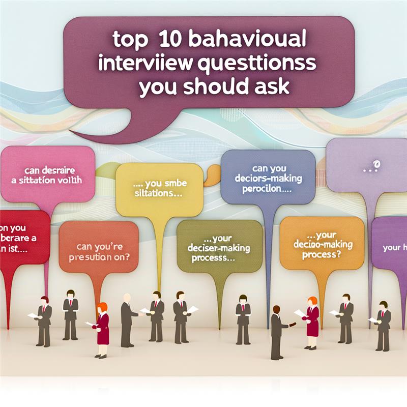 Top 10 Behavioral Interview Questions You Should Ask